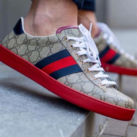 gucci shoes with red bottom|gucci red bottom sneakers.